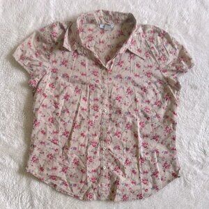 Vintage Tam Floral Button Down Shirt
